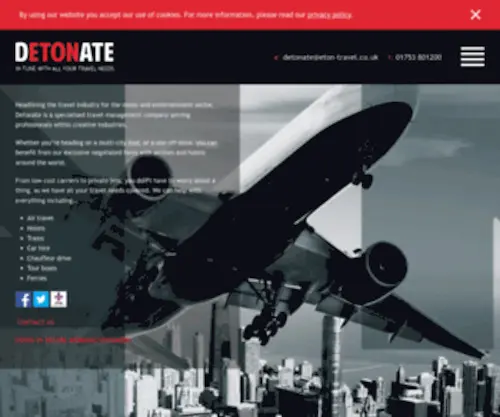 Detonatetravel.com(Music And Entertainment) Screenshot