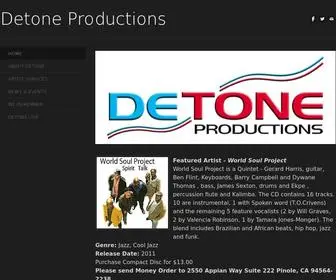 Detone.com(Welcome) Screenshot