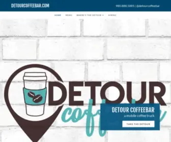 Detourcoffeebar.com(Detour Coffeebar) Screenshot