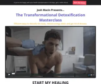 DetoxDudes.com(The Transformational Detoxification Masterclass) Screenshot