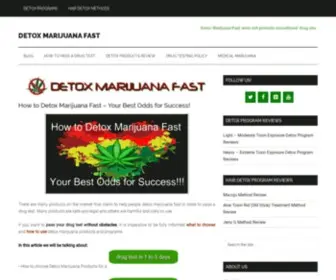 Detoxmarijuanafast.com Screenshot