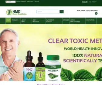 Detoxmetals.com(HMD) Screenshot