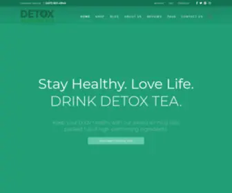 Detoxtea.com(Our Supreme Detox Tea) Screenshot