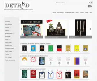 Detrad.com(Fabricant) Screenshot