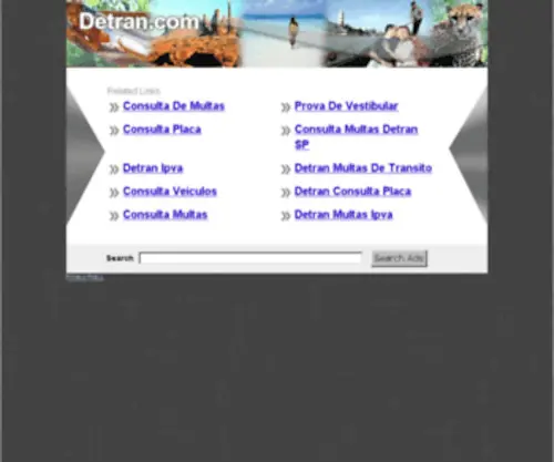 Detran.com(Detran) Screenshot