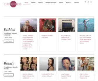 Detroitfashionnews.com(Detroit Fashion News) Screenshot