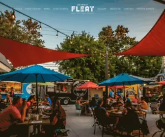 Detroitfleat.com(Detroit Fleat Food Truck Park & Boozery) Screenshot