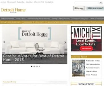 Detroithomemag.com(Detroit Design) Screenshot