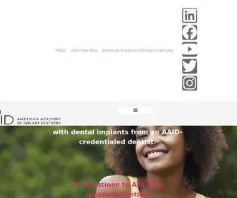 Detroitimplants.com(A Perfect Guaranteed Smile) Screenshot