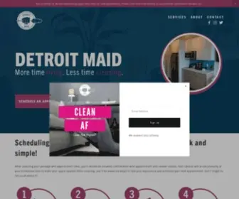 Detroitmaid.us(Detroit Maid) Screenshot