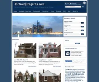 Detroitprogress.com(Detroit Progress) Screenshot