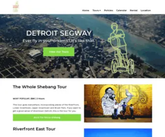 Detroitsegway.com(Detroit Segway) Screenshot