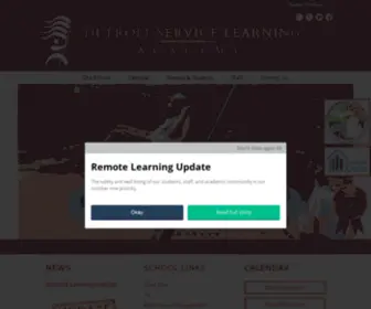 Detroitsla.org(Detroit Service Learning Center) Screenshot