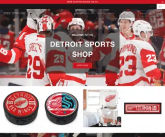 Detroitsportsshop.com(Detroit Sports Shop) Screenshot