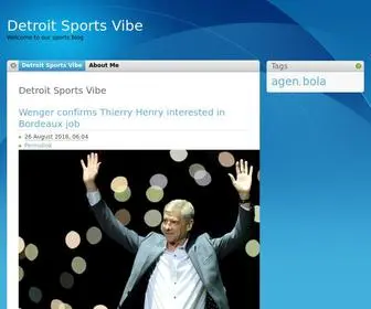 Detroitsportsvibe.com(Detroit Sports Vibe) Screenshot