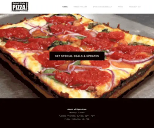 Detroitstylepizza.co(Detroit Style Pizza Company Pizzeria) Screenshot