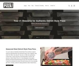 Detroitstylepizza.com(Detroit Style Pizza Co) Screenshot