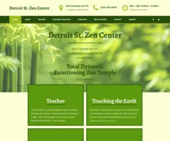 Detroitstzencenter.com(Total Dynamic Functioning Zen Temple) Screenshot