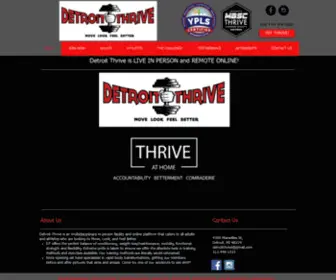 Detroitthrive.com(Detroit-thrive) Screenshot