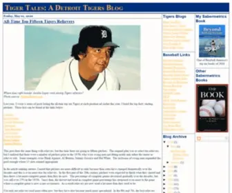 Detroittigertales.com(A Detroit Tigers Blog) Screenshot