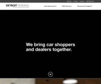 Detroittrading.com(Detroit Trading Company) Screenshot