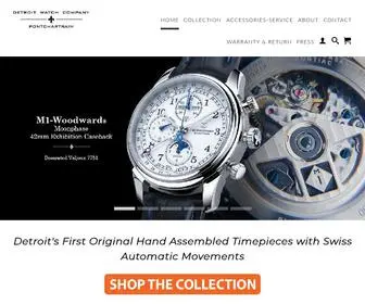 Detroitwatchco.com(The Detroit Watch Company) Screenshot