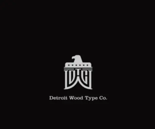Detroitwoodtypeco.com(The Detroit Wood Type Co) Screenshot