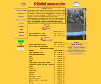 Detskaseznamka.cz(Dětská) Screenshot