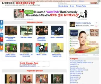 Detskepohadky.com(Dětské Pohádky) Screenshot