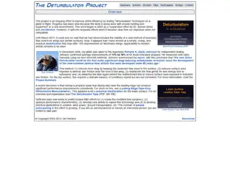 Deturbulator.org(Deturbulator Project) Screenshot