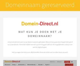 Detydmakerij.nl(Domeinnaam gereserveerd) Screenshot