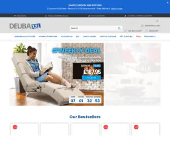 Deubaxxl.co.uk(Your online shop for home and garden) Screenshot
