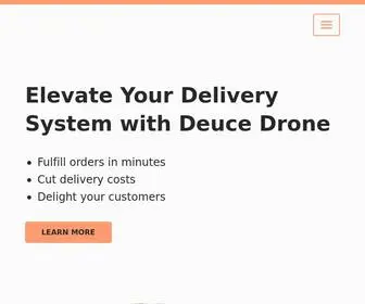 Deucedrone.com(Drone Shipping Service in United States) Screenshot