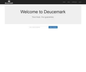 Deucemark.com(Deucemark) Screenshot