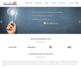 Deudae.com(Compensar) Screenshot