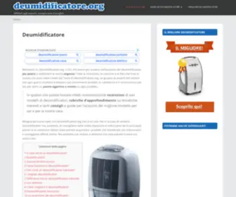 Deumidificatore.org(Opinioni, Prezzi, Consigli) Screenshot