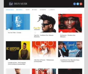 Deun-Musik.com(Site De Músicas) Screenshot