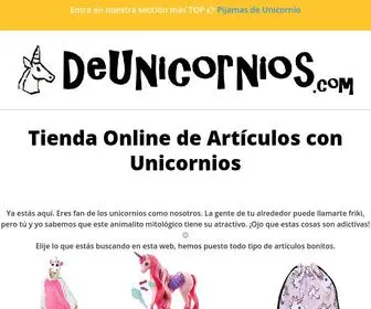 Deunicornios.com(España) Screenshot