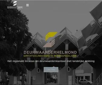 Deurwaarderhelmond.nl(Regionaal incasso) Screenshot