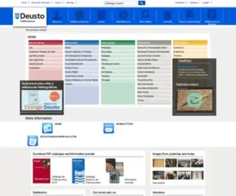 Deusto-Publicaciones.es(Universidad de Deusto) Screenshot