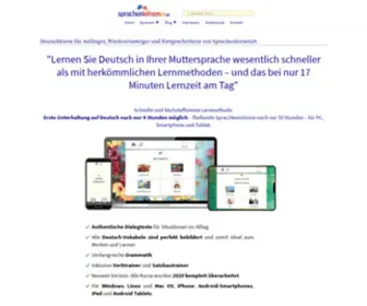 Deutsch-ALS-Fremdsprache-Lernen.de(Deutsch als Fremdsprache lernen und Deutsch als Fremdsprache unterrichten) Screenshot