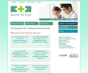 Deutsch-Fuer-Aerzte.de(Deutsch für Ärzte) Screenshot