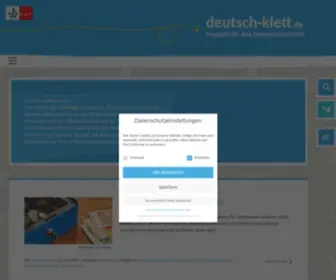 Deutsch-Klett.de(Magazin) Screenshot