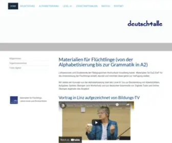 Deutsch4Alle.at Screenshot