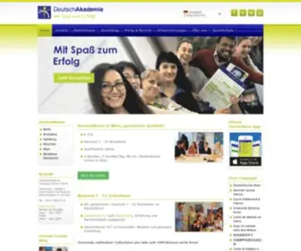 Deutschakademie.com(Deutschkurs in Wien in der Sprachschule oder Onlinekurse) Screenshot