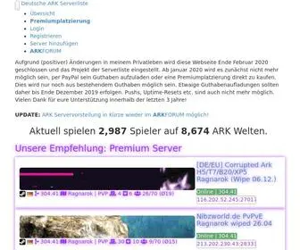 Deutsche-Arkserver.de(Die Deutsche PC) Screenshot