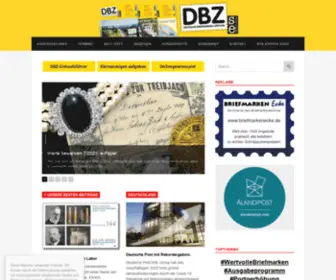 Deutsche-Briefmarken-Zeitung.de(DBZ/Deutsche Briefmarken) Screenshot