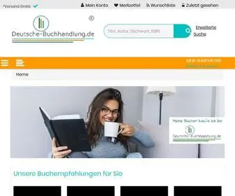 Deutsche-Buchhandlung.de(Bücher kaufen) Screenshot