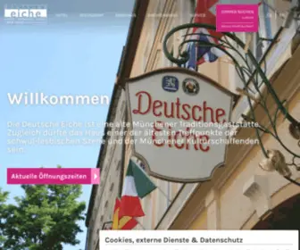 Deutsche-Eiche.de(Startseite) Screenshot