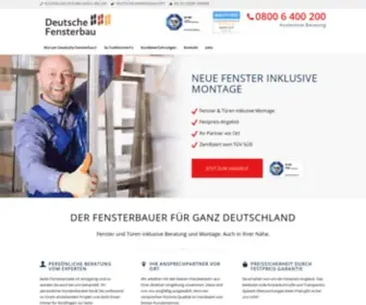 Deutsche-Fensterbau.de(Deutsche Fensterbau) Screenshot
